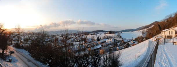 View over Lostorf, seen from where I lived. (Switzerland)