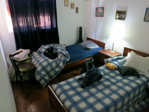 My room at Dario’s parents’ place in San Rafael. (Mendoza)